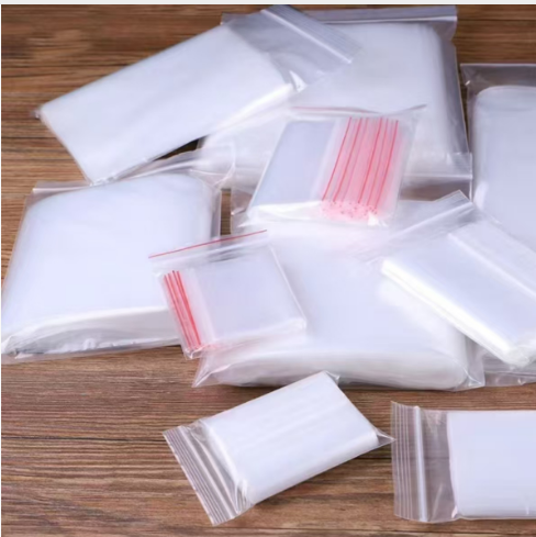 transparent self-sealing bag